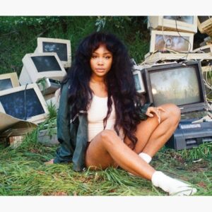 SZA Ctrl Debut Album Cover Wall Tapestry - Image 3