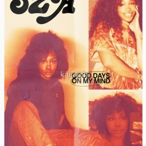 SZA Good Days Aesthetic Art T-Shirt - Image 4